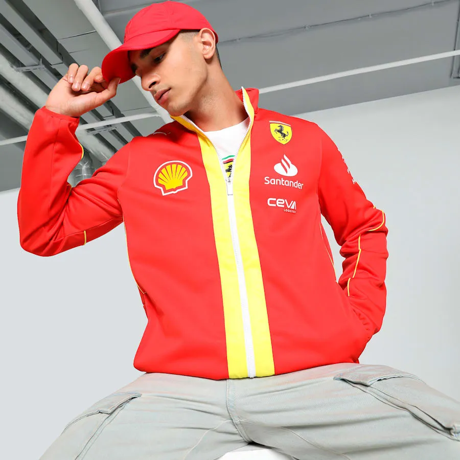 2024 Scuderia Ferrari F1™ Men's Team Softshell Jacket - Red