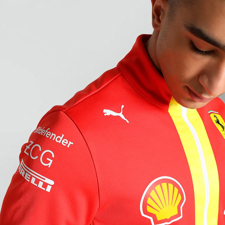 2024 Scuderia Ferrari F1™ Men's Team Softshell Jacket - Red
