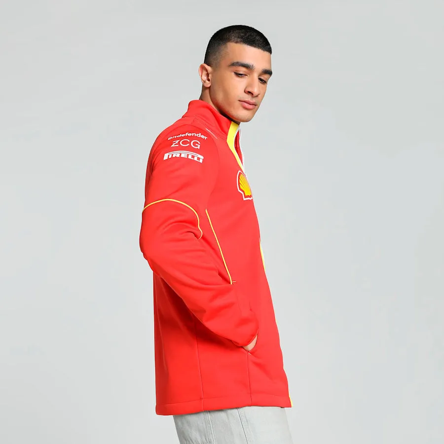 2024 Scuderia Ferrari F1™ Men's Team Softshell Jacket - Red