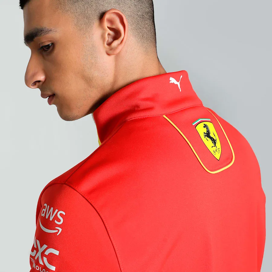 2024 Scuderia Ferrari F1™ Men's Team Softshell Jacket - Red