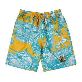 50TH INDEPENDENCE SHORTS-GOLD