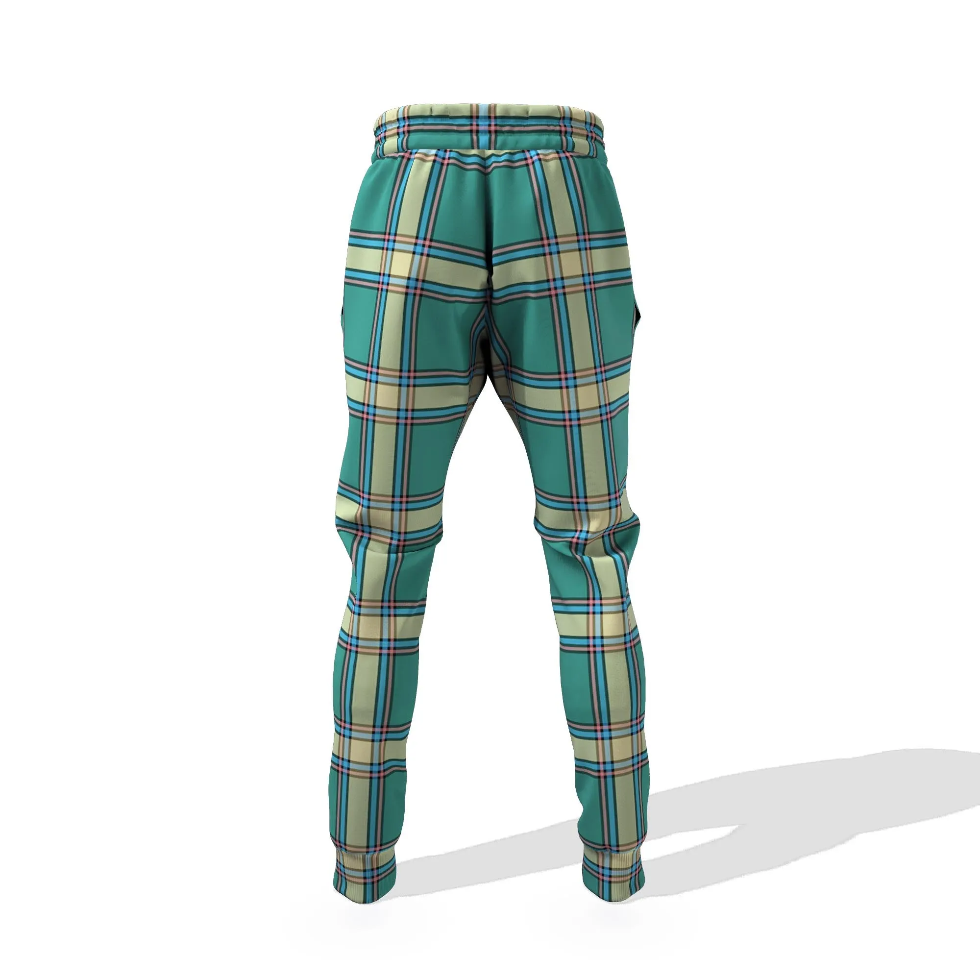 Alberta Province Canada Tartan Joggers Pants
