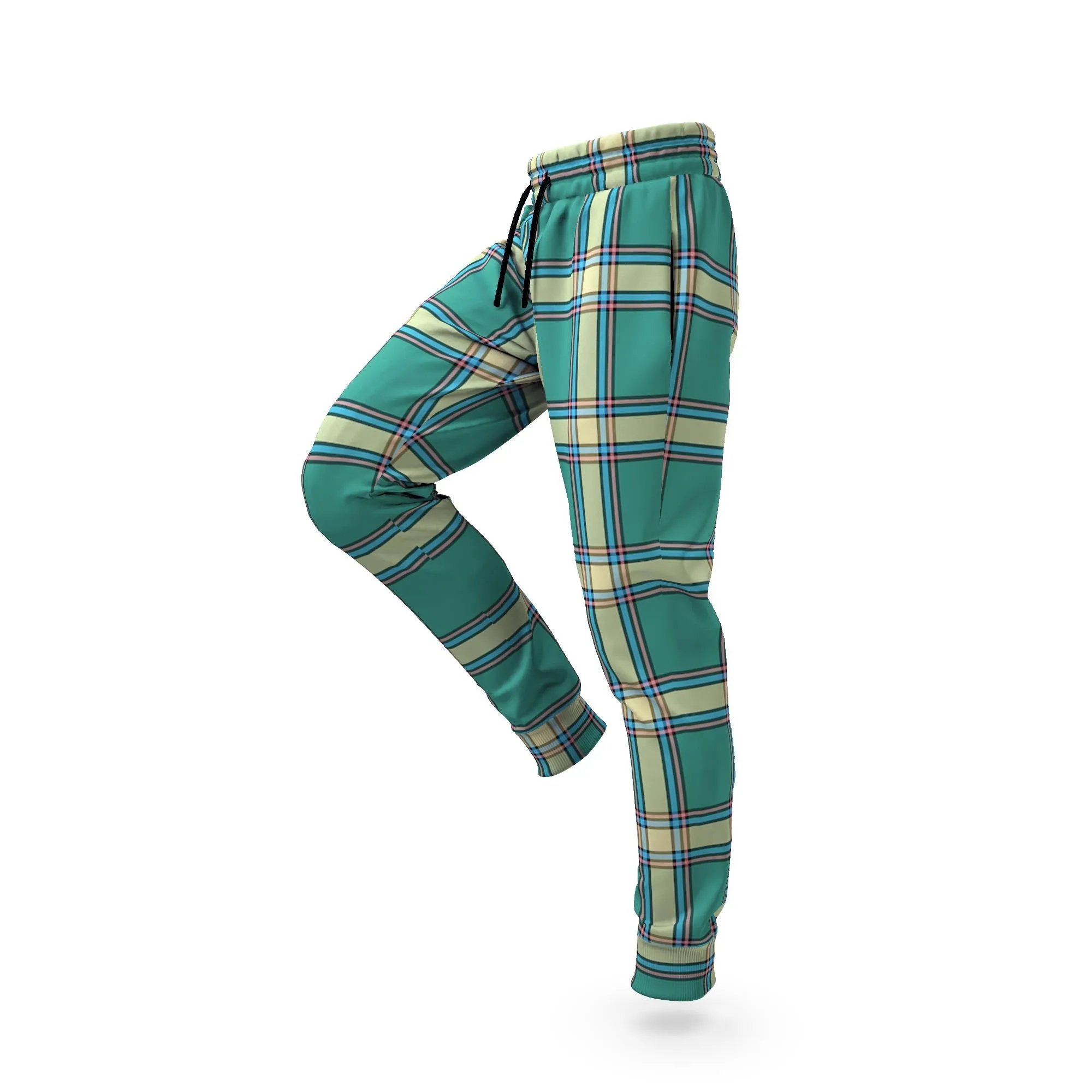 Alberta Province Canada Tartan Joggers Pants