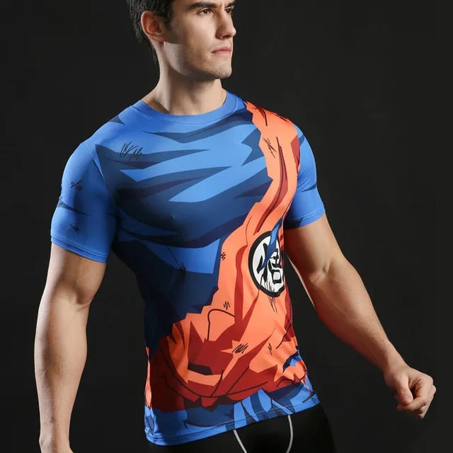 Anime Tee shirt 3d Dragonball Tshirt Men