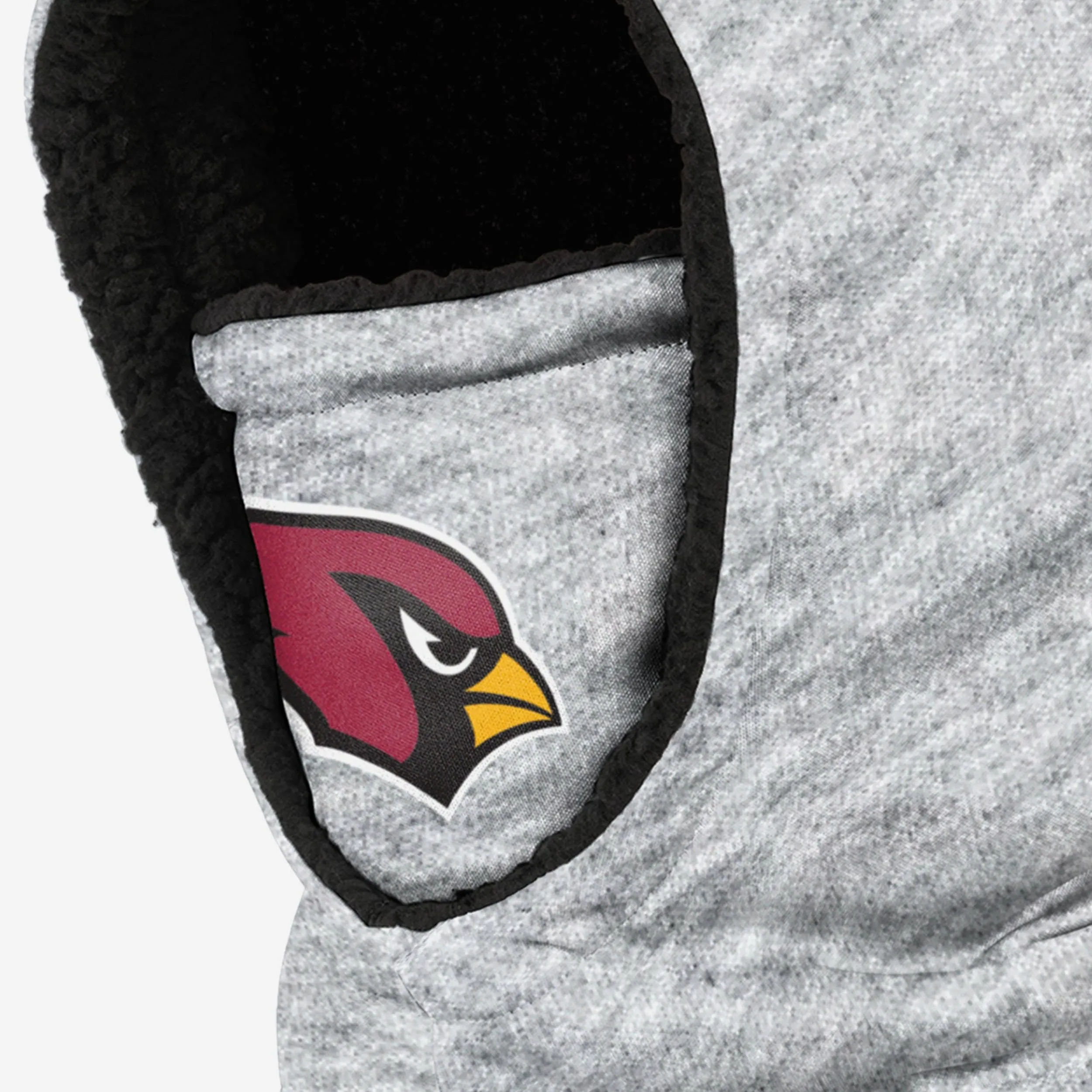 Arizona Cardinals Heather Grey Big Logo Hooded Gaiter