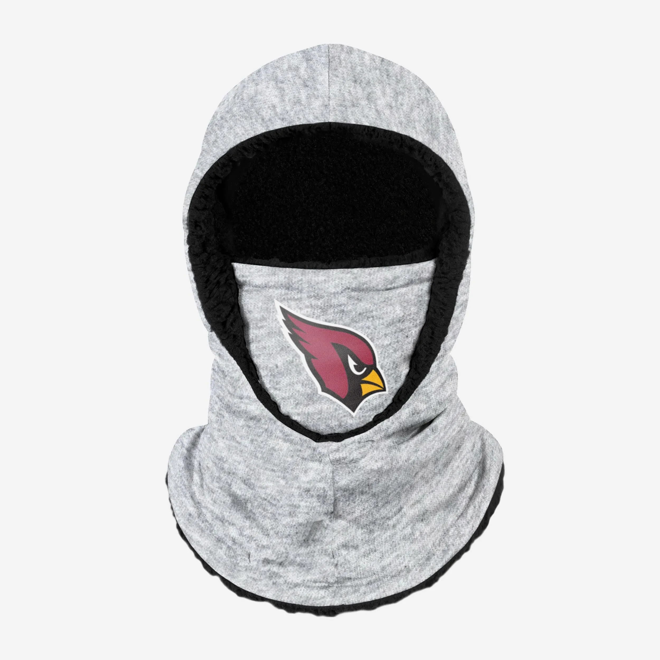 Arizona Cardinals Heather Grey Big Logo Hooded Gaiter