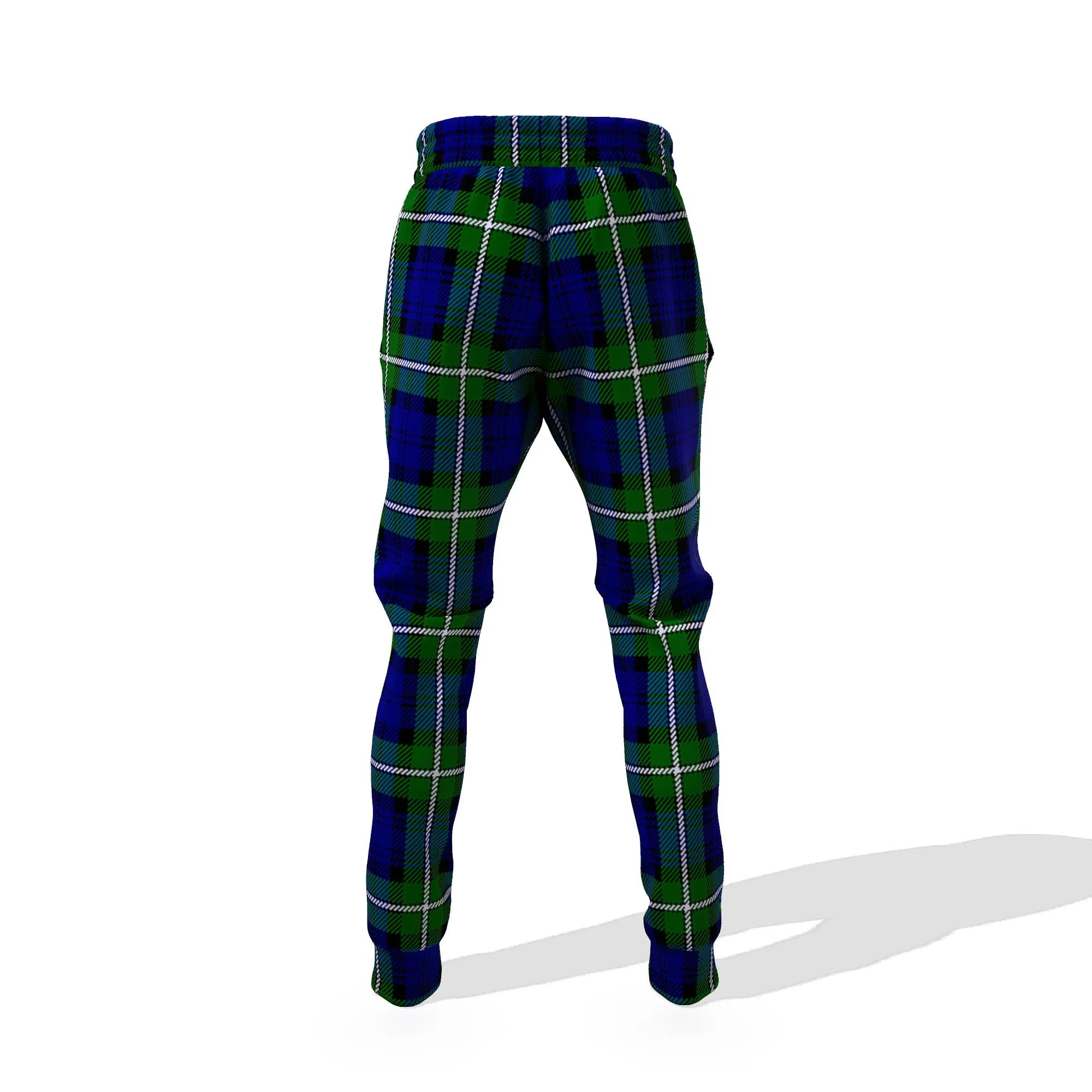 Bannerman Tartan Joggers Pants with Family Crest