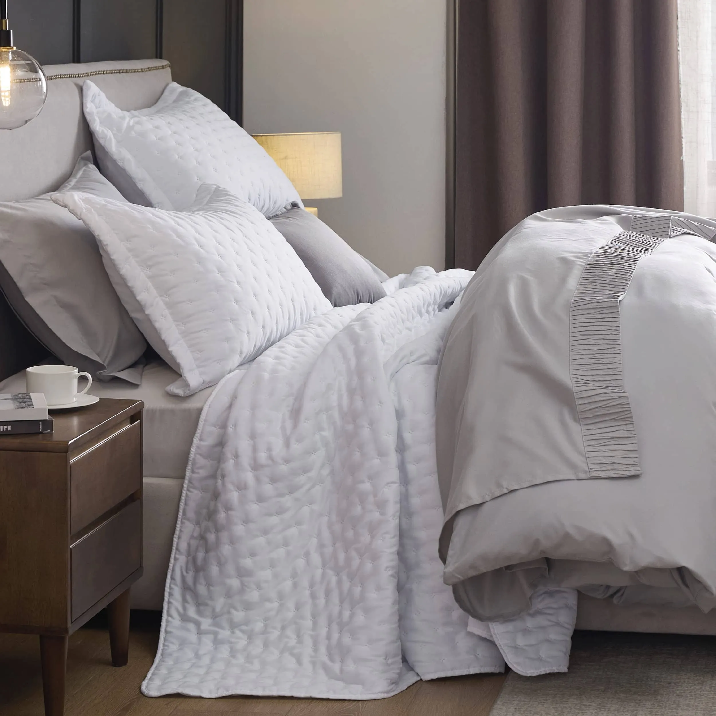 Bedsure Soft Ultrasonic Quilt Set