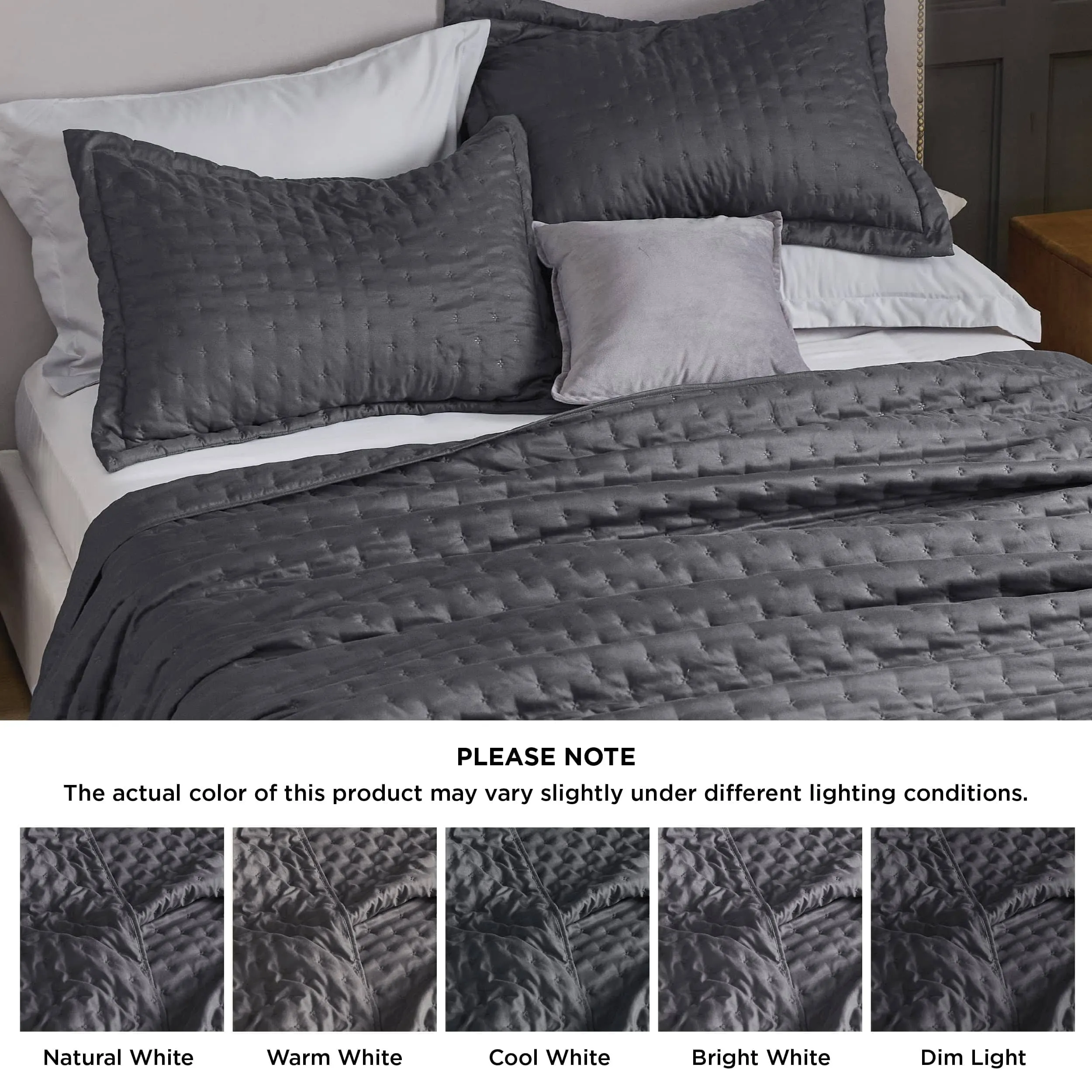 Bedsure Soft Ultrasonic Quilt Set