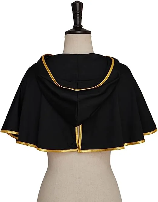 Black Clover Antler |Cloak Hooded With Headband For Men |
