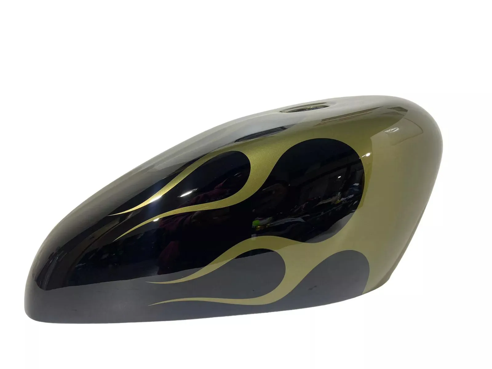 BLACK OLIVE GREEN FLAMES - FXBB