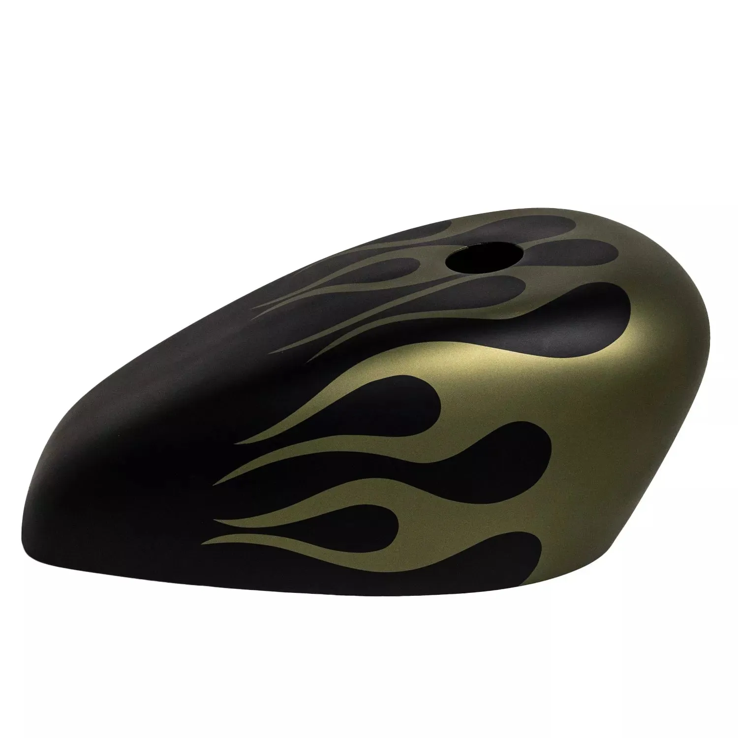 BLACK OLIVE GREEN FLAMES - FXBB