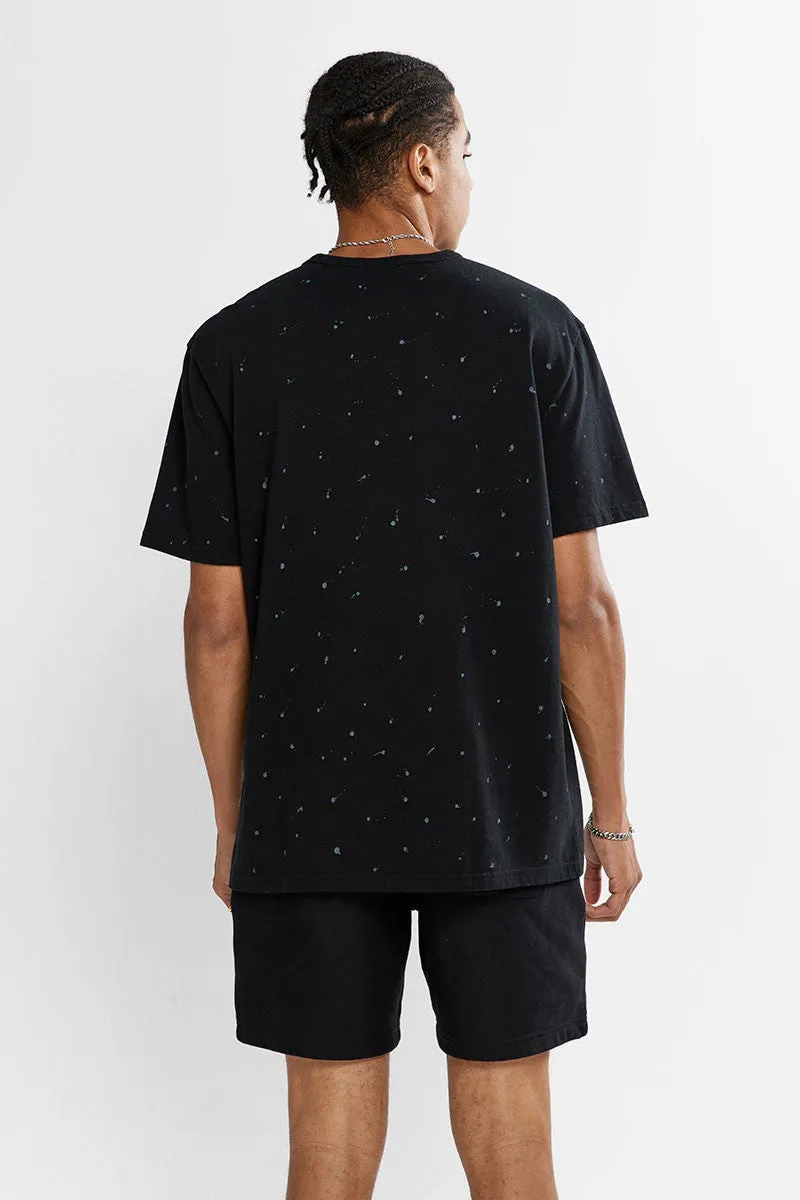 Champion SHIRTS HERITAGE TEE PAINT Men’s -BLACK PAINT