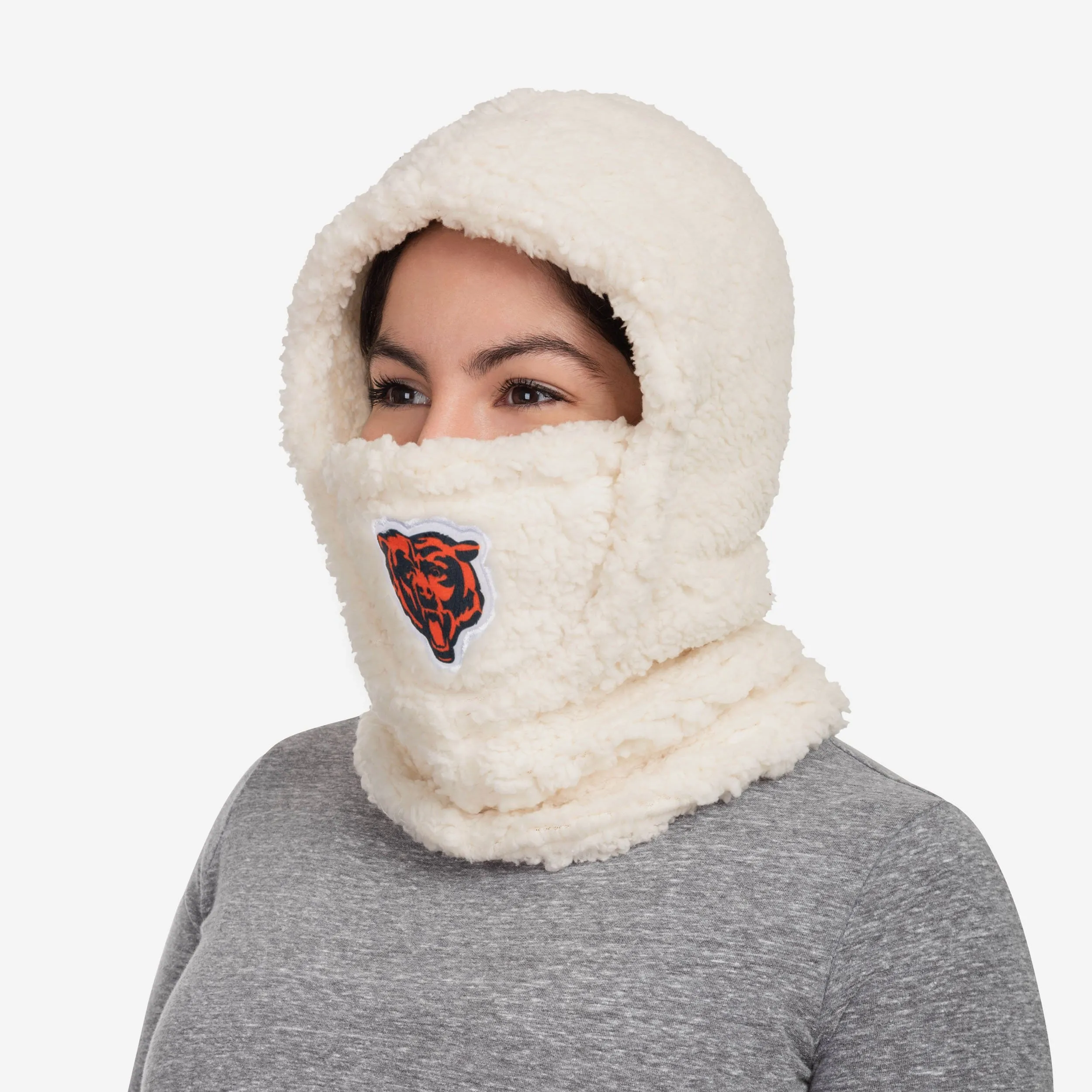 Chicago Bears Sherpa Hooded Gaiter