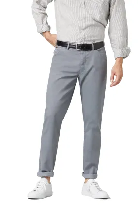 Chicago Cotton Stretch Chinos - Light Grey