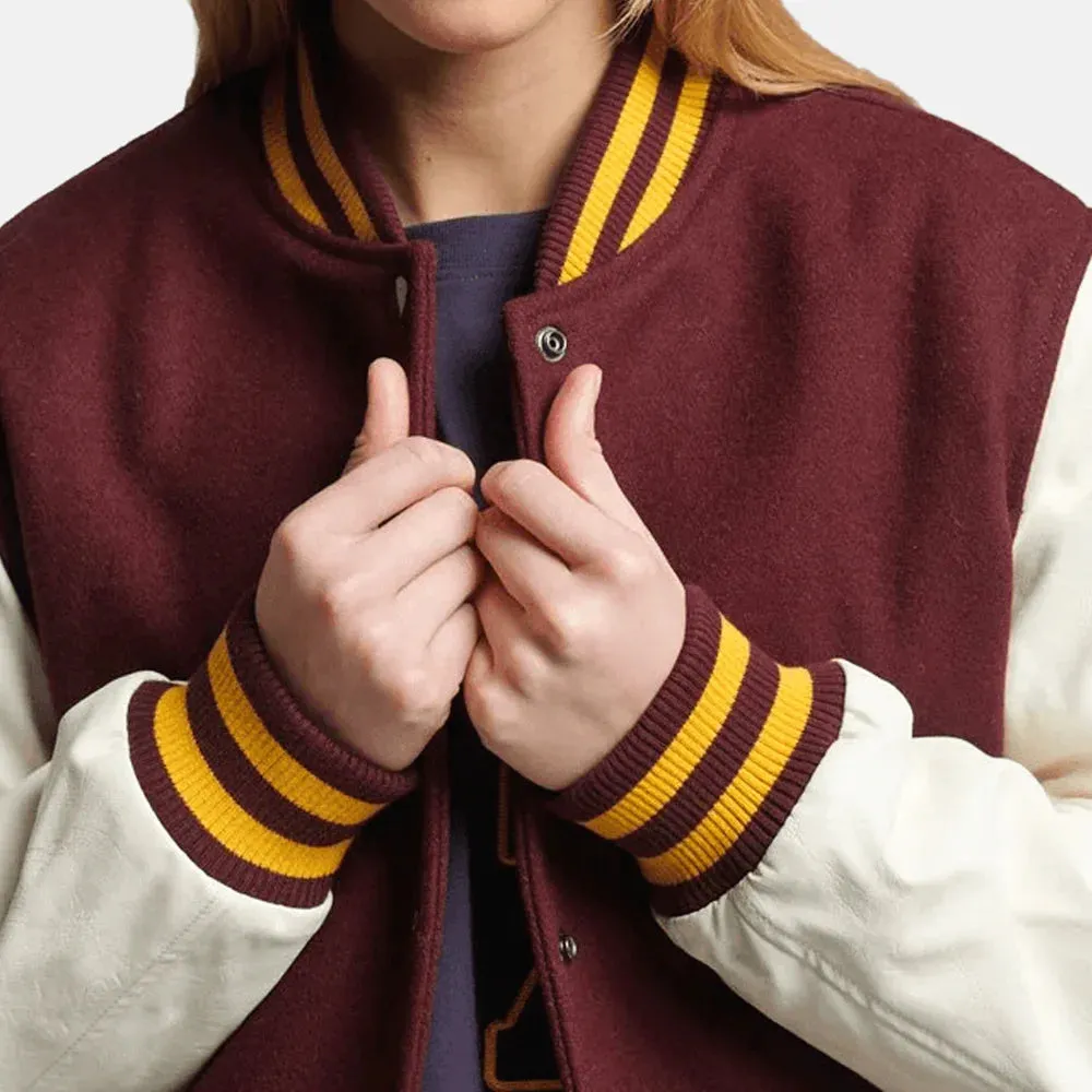 City Pulse Varsity Bomber Jacket Women's