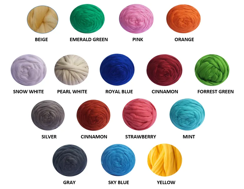 DIY Knitting Kit, Blanket 40x50 in