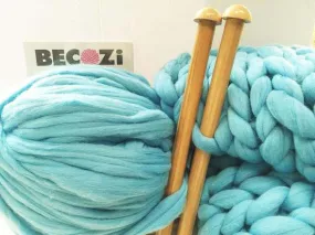 DIY Knitting Kit, Blanket 40x50 in