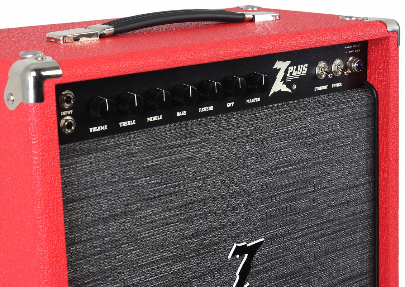 Dr. Z Z-Plus 1x12 Studio Combo, Red, ZW Grille