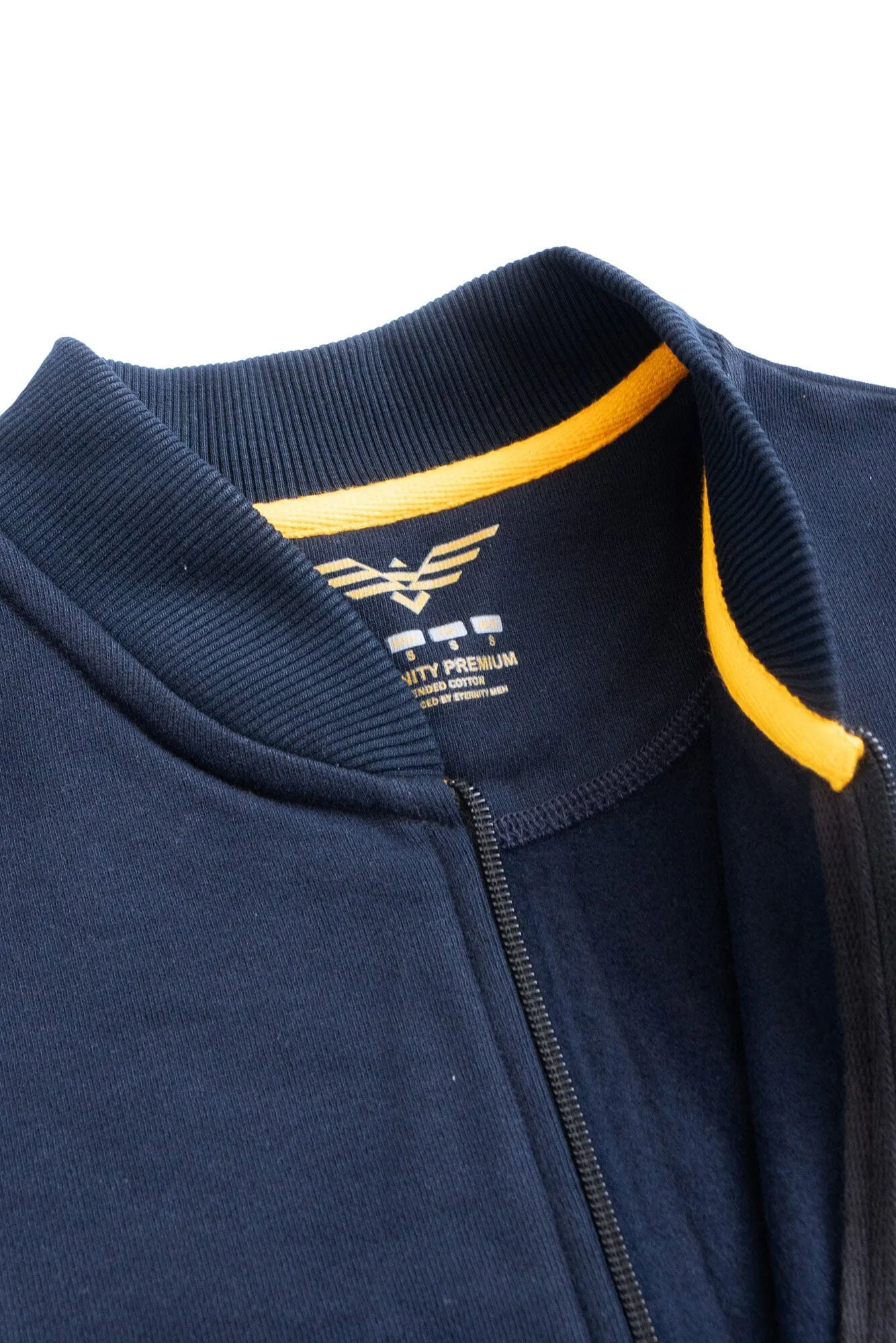 Eternity Men's Logo Embroidered Fleece Bomber Jacket