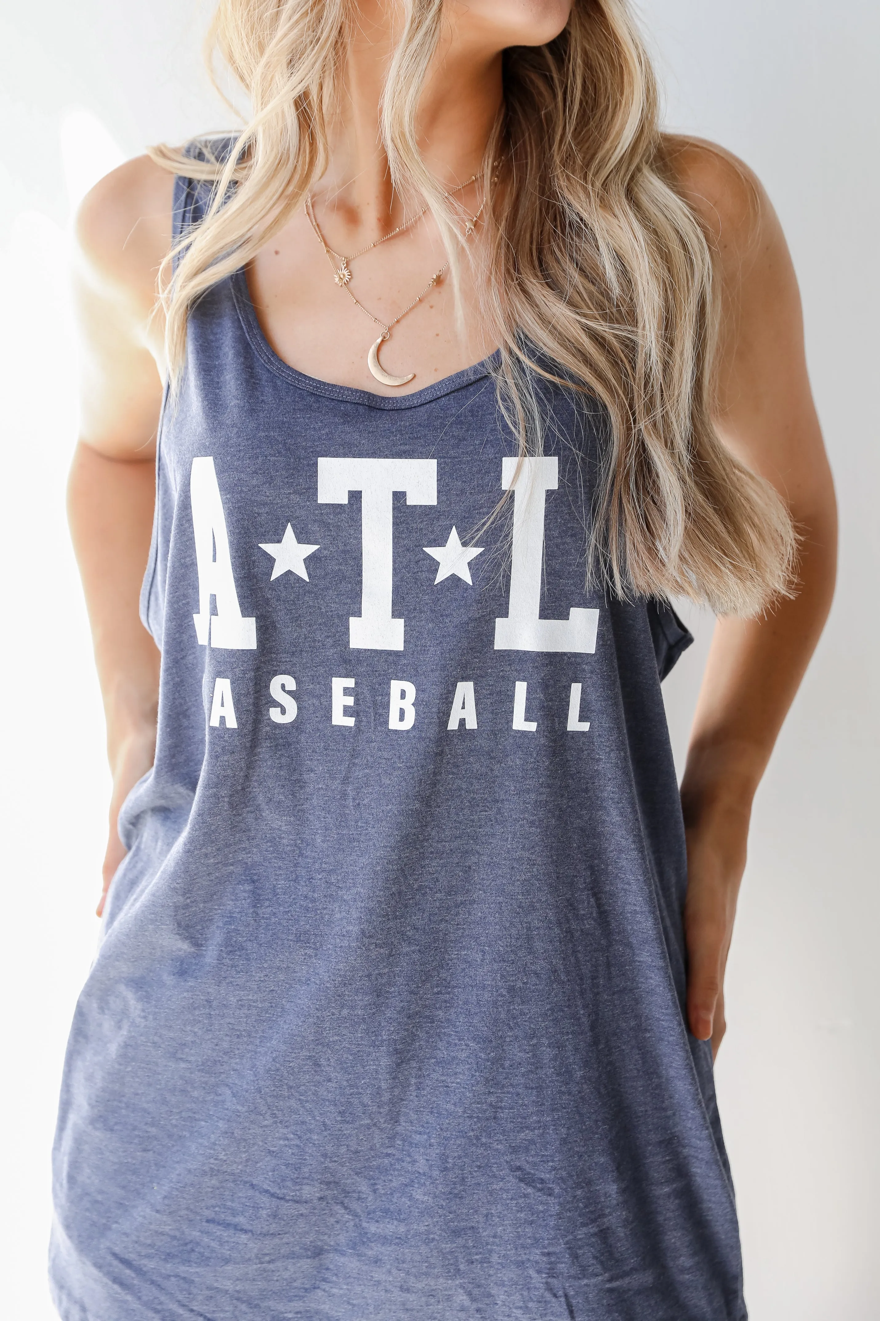 FINAL SALE - ATL Star Baseball Graphic Tank