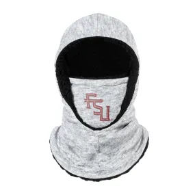 Florida State Seminoles NCAA Heather Grey Big Logo Hooded Gaiter