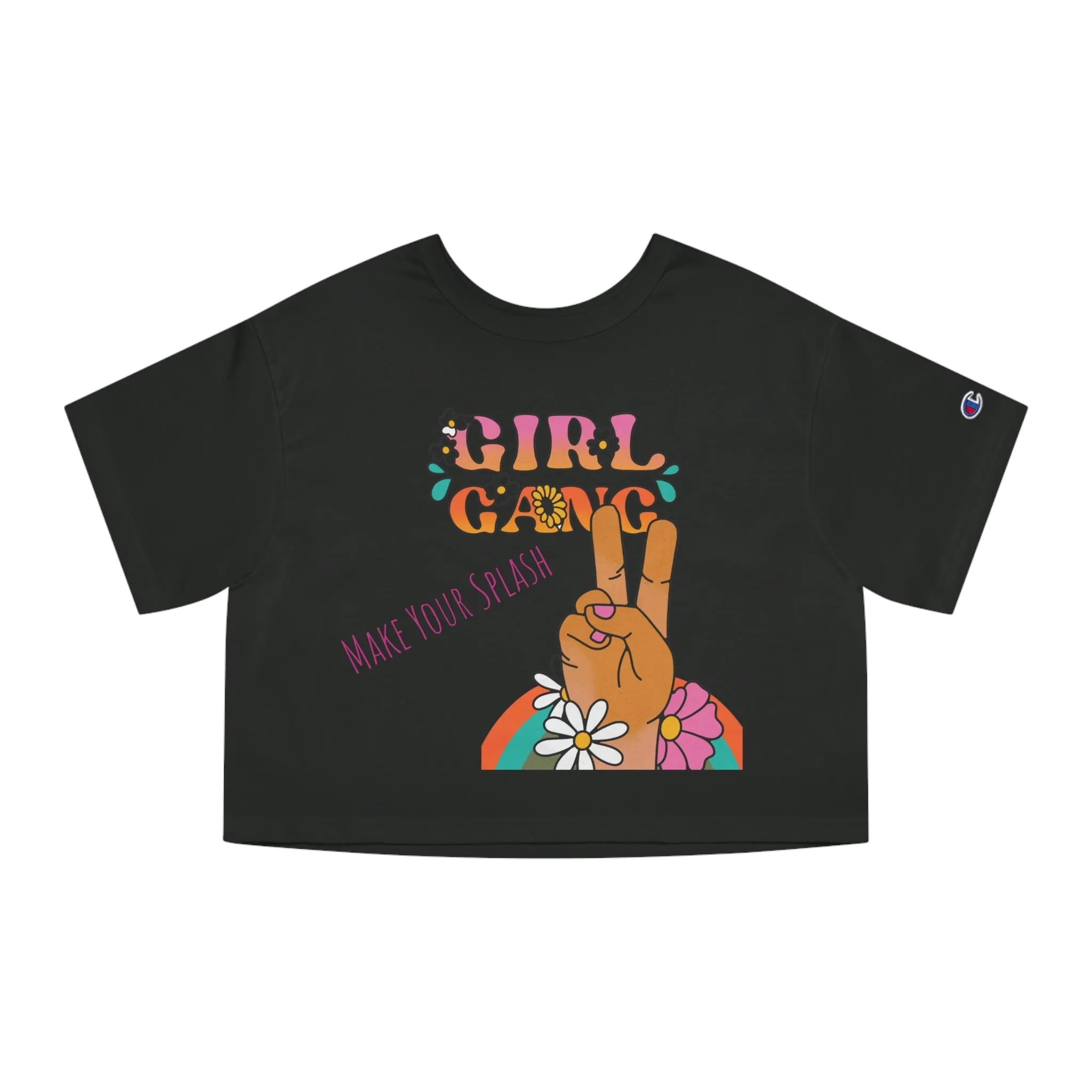Girl Gang Champion Women's Heritage Cropped T-Shirt