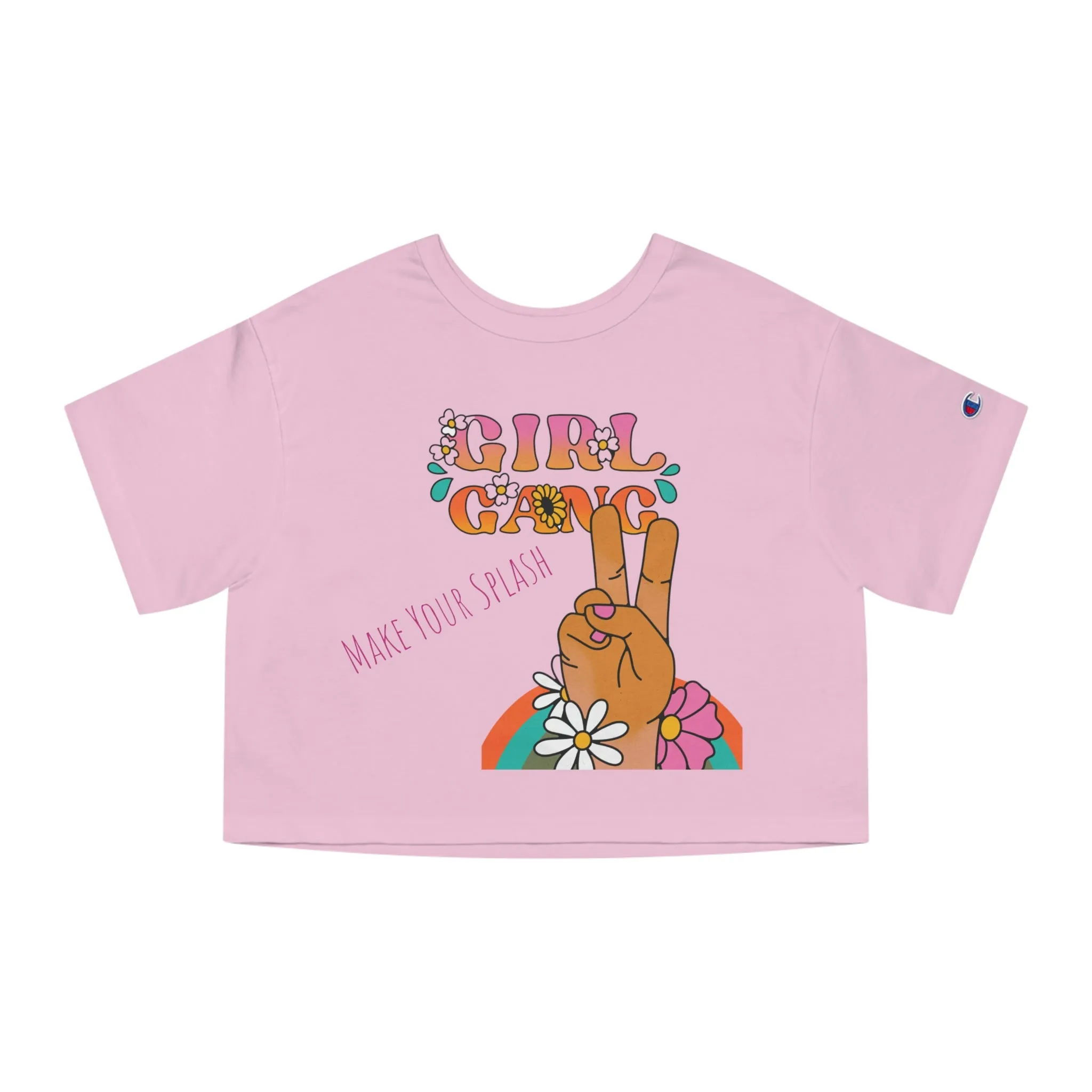 Girl Gang Champion Women's Heritage Cropped T-Shirt