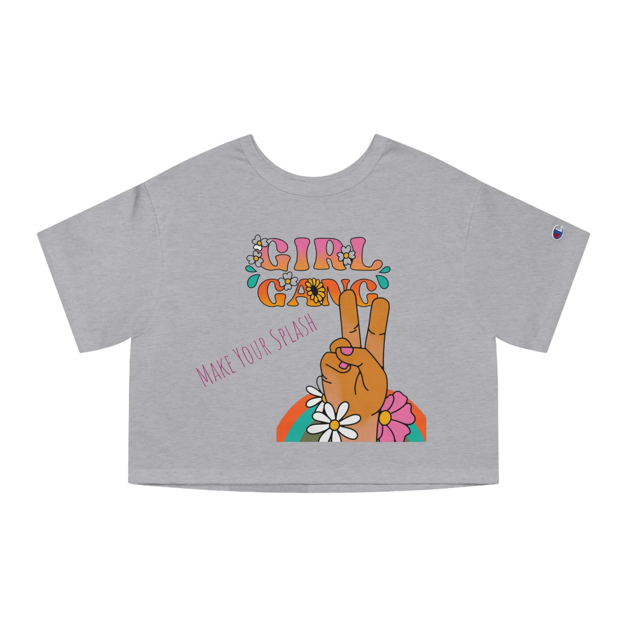 Girl Gang Champion Women's Heritage Cropped T-Shirt