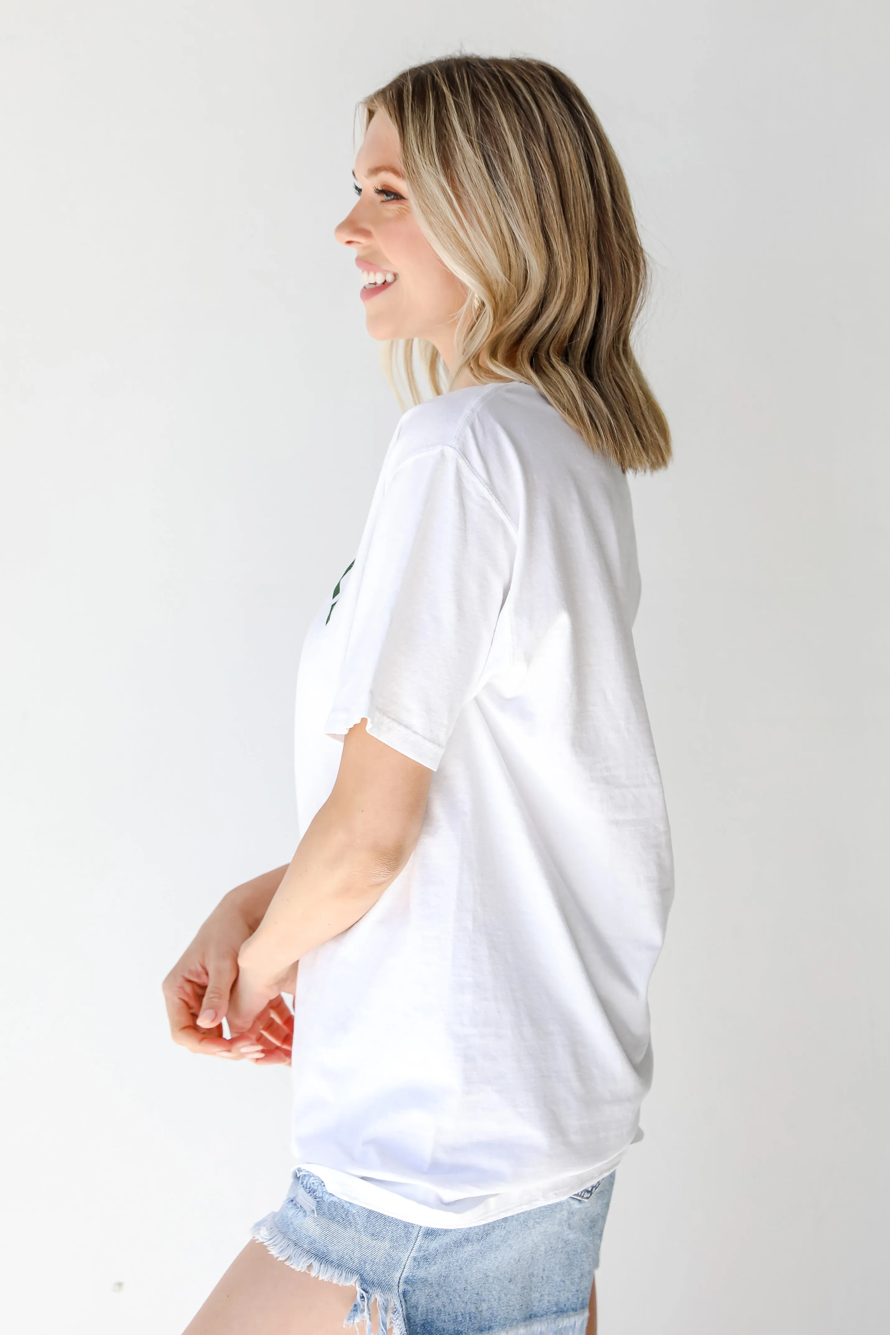 Green Play Ball Tee
