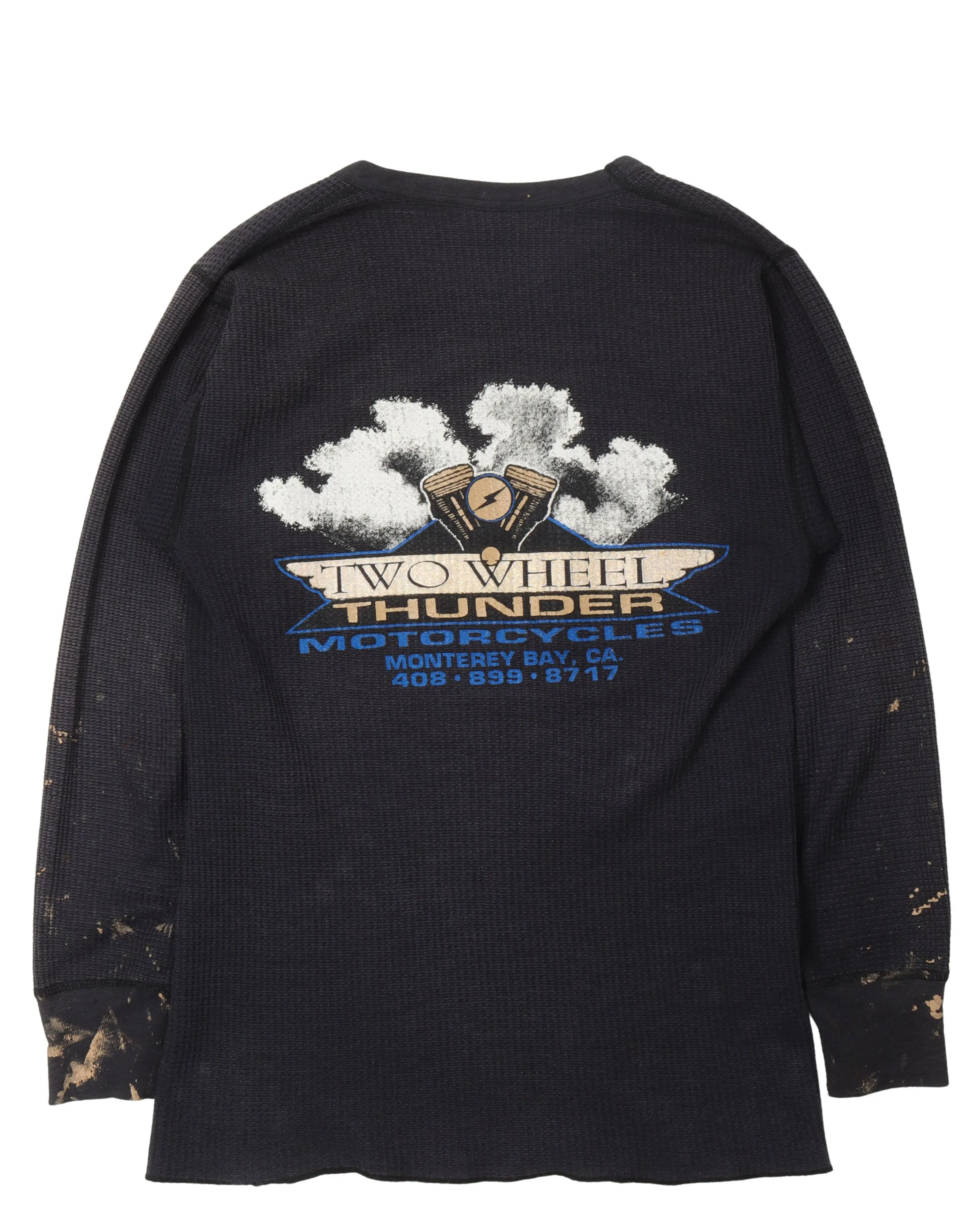 Harley Davidson Two Wheel Thunder Thermal T-Shirt