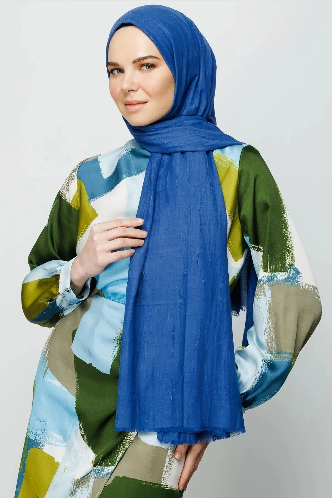 Indigo Bamboo Hijab