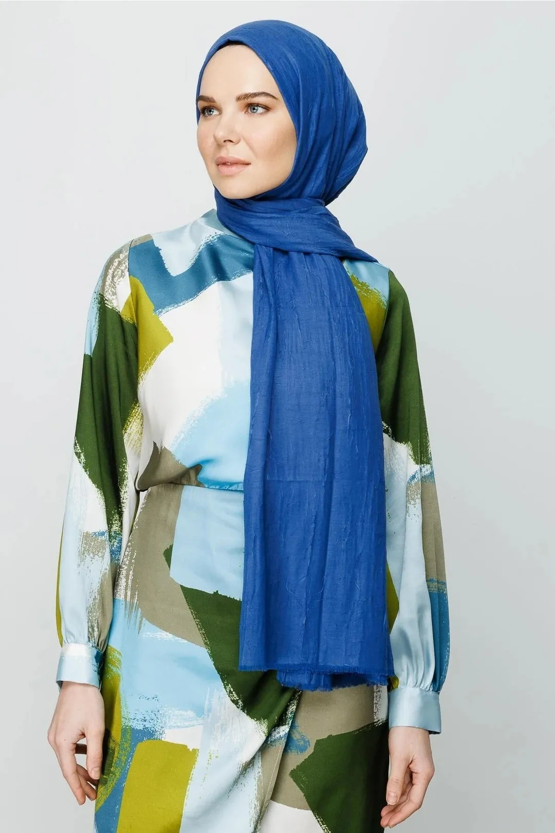 Indigo Bamboo Hijab