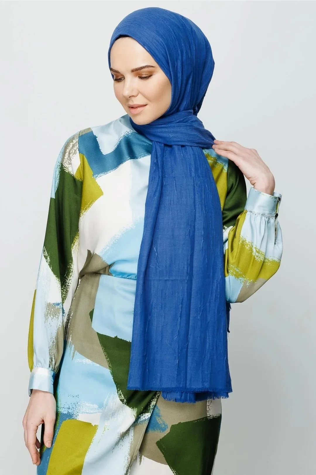 Indigo Bamboo Hijab