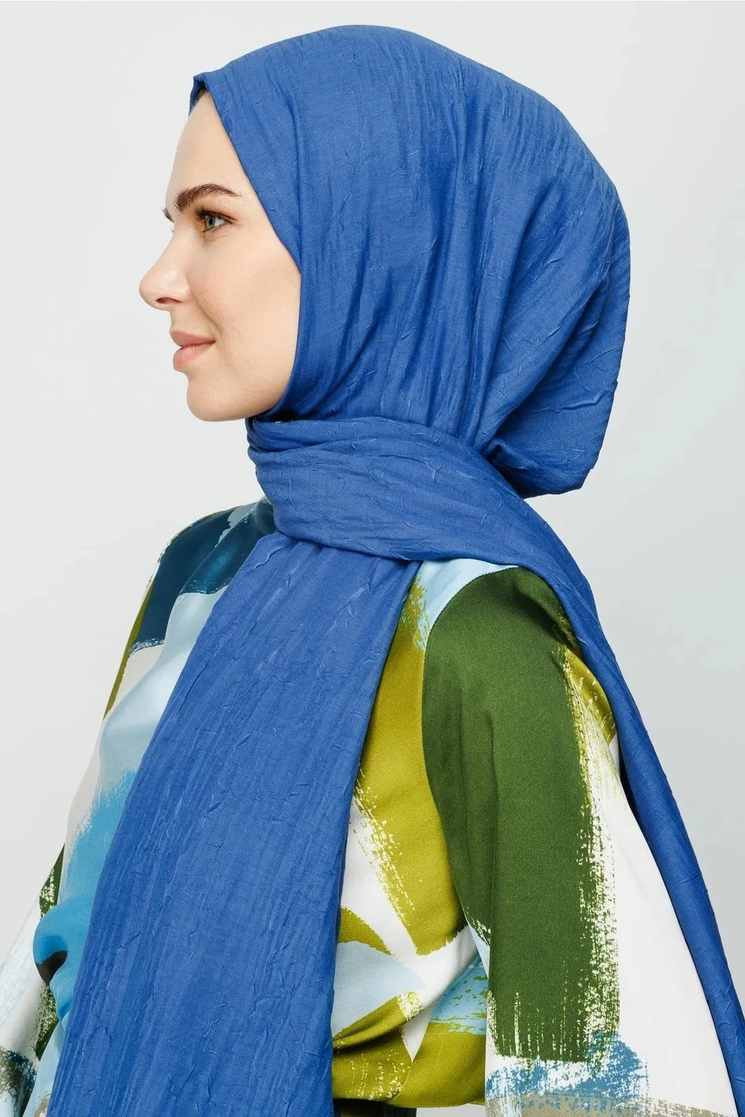 Indigo Bamboo Hijab