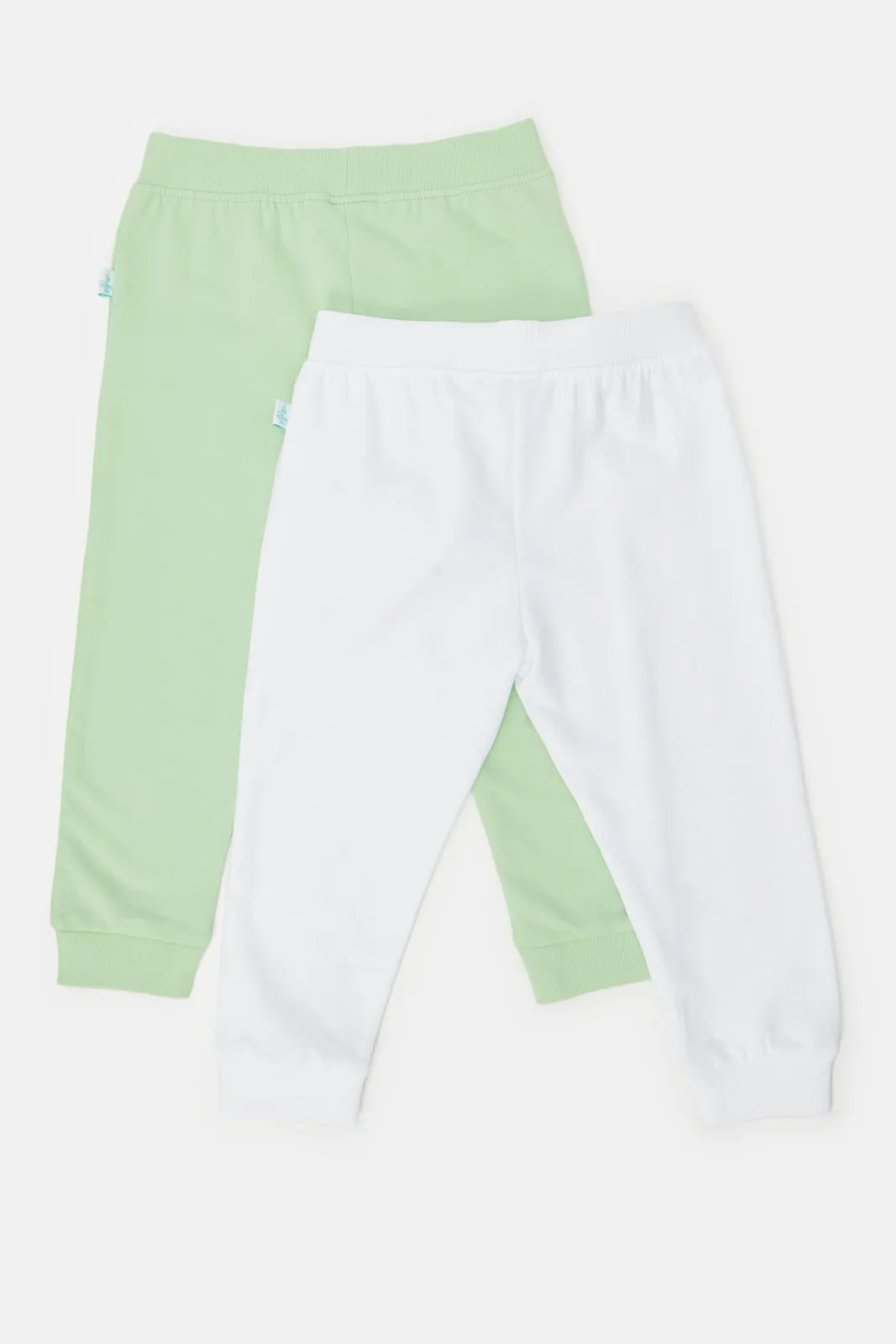 Infant Boys Blue And White Mickey Mouse Active Pants Set (2 Piece)