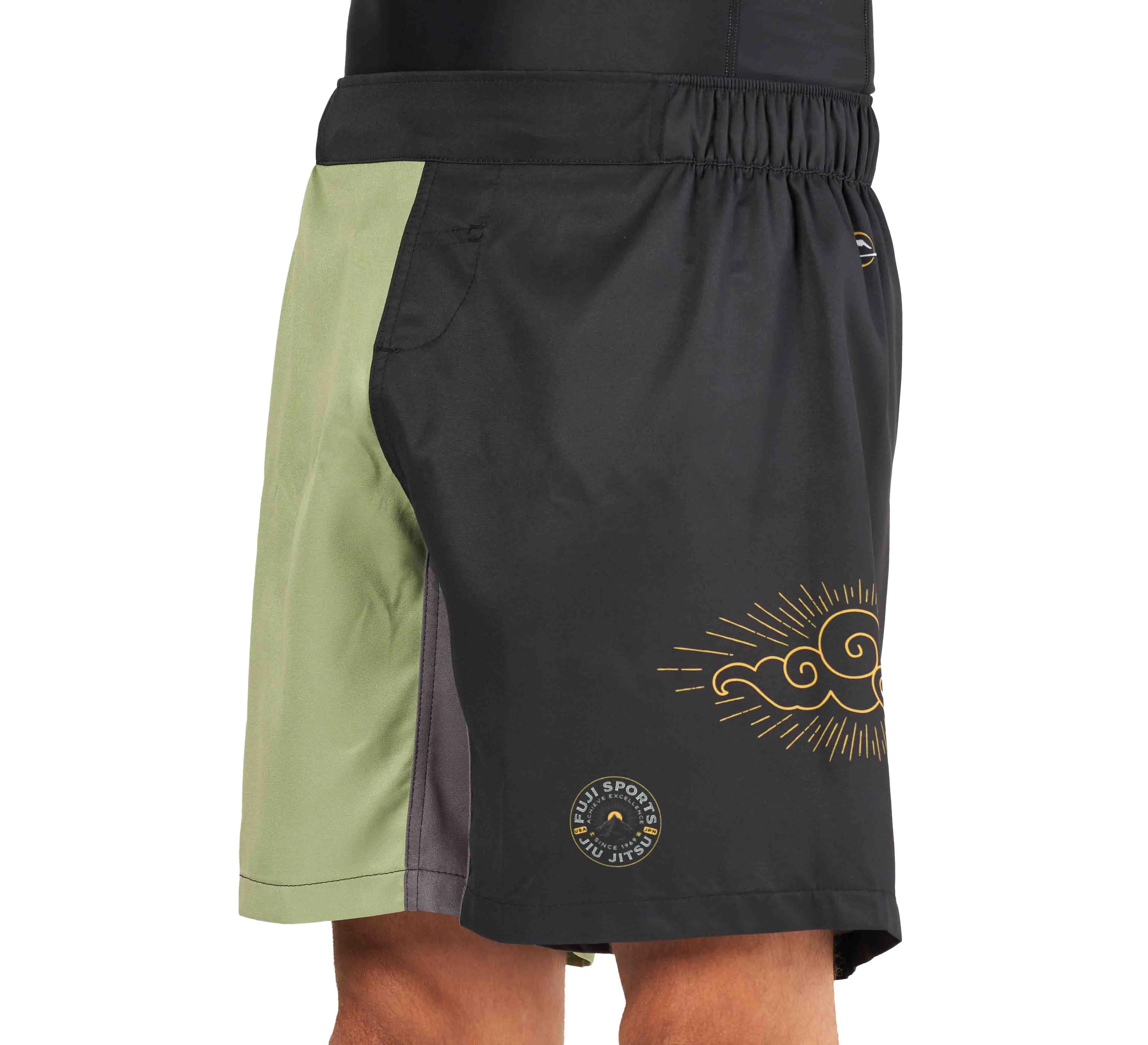 Japanese Heritage Lightweight Shorts Green