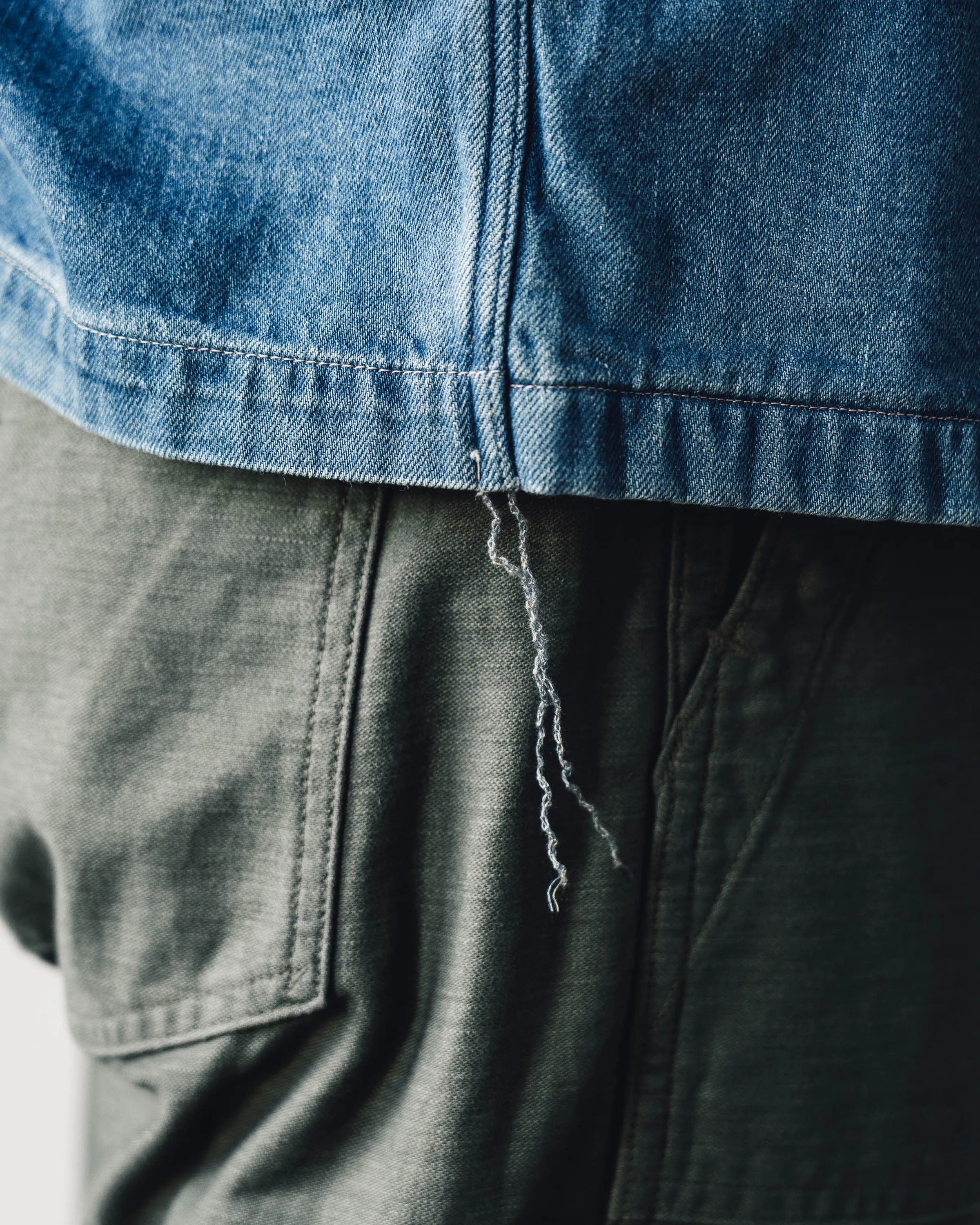 Kapital 8oz Denim Kakashi Shirt, Indigo