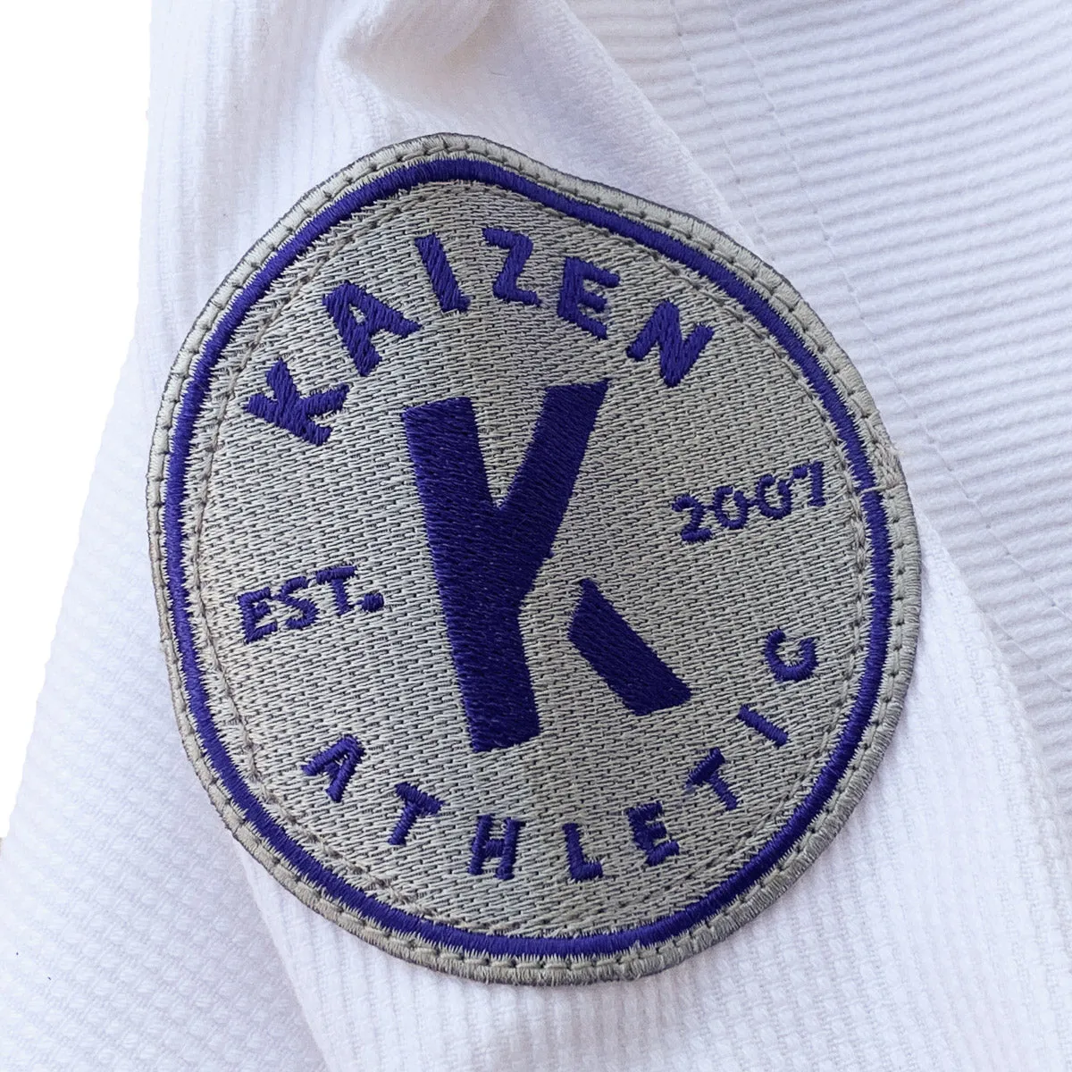 KIDS Kaizen Athletic Journey Jiu Jitsu Kimono - WHITE (K000 only)