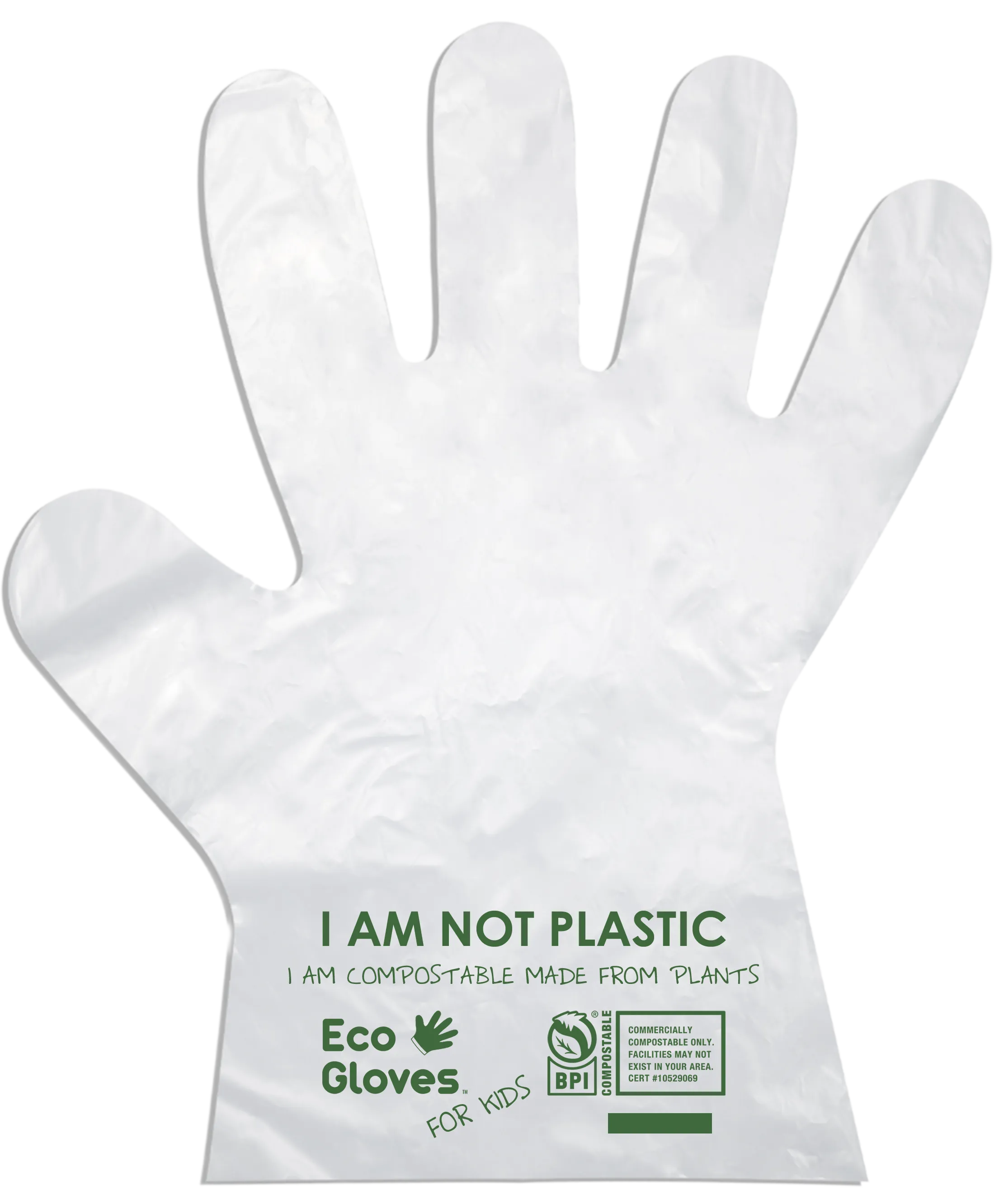 Kids Youth-Size Compostable Gloves (100 gloves/box)