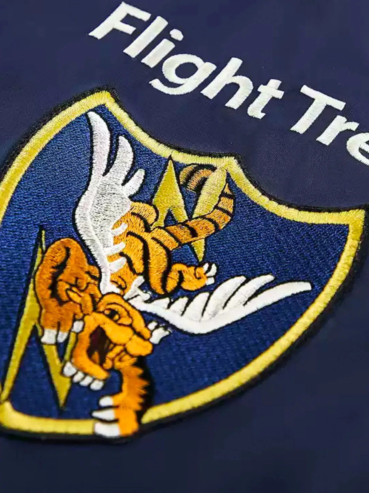MA-1 Flight Jacket with Flying Tigers Embroidery – Vintage Bomber Jacket