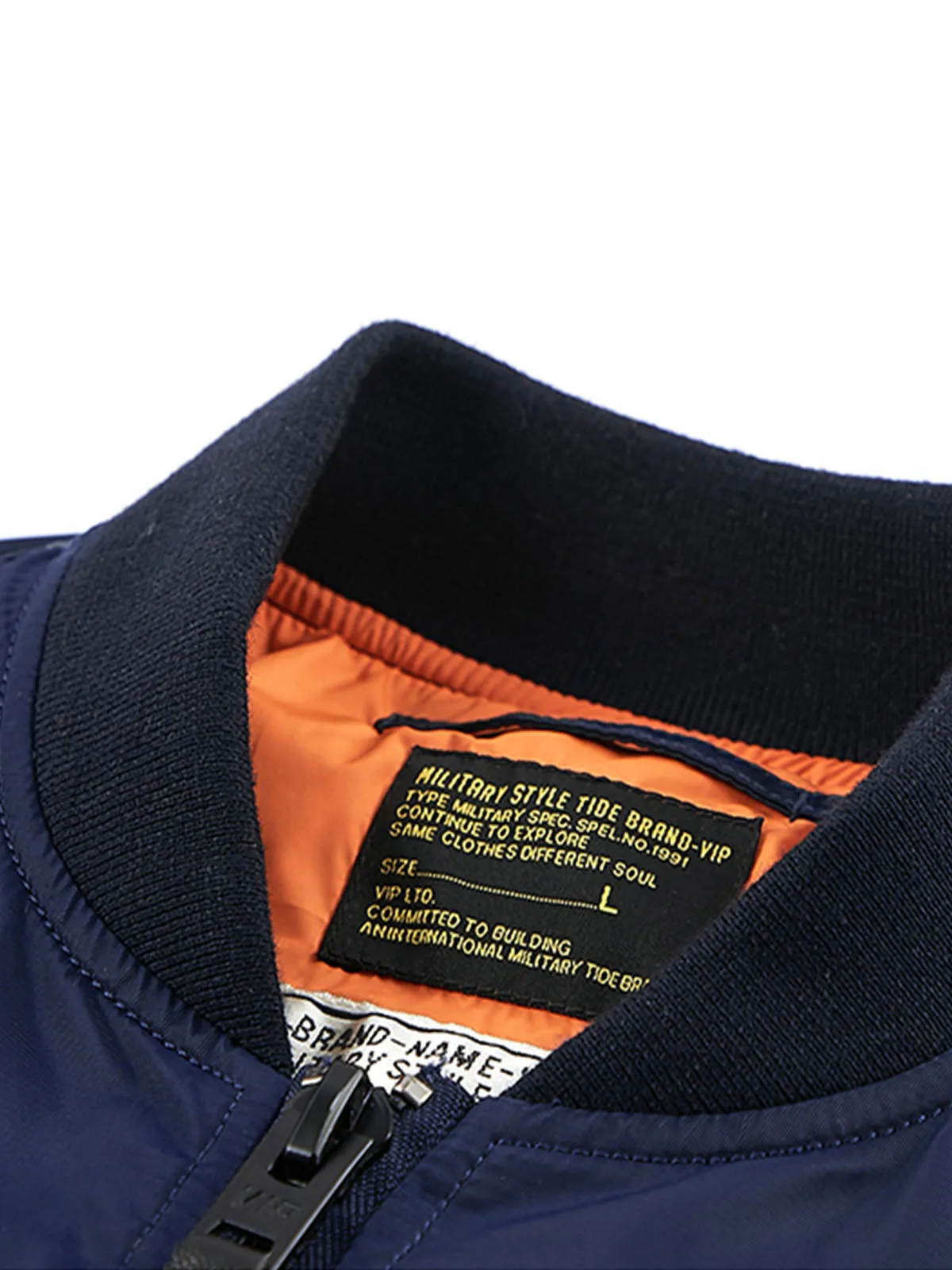 MA-1 Flight Jacket with Flying Tigers Embroidery – Vintage Bomber Jacket