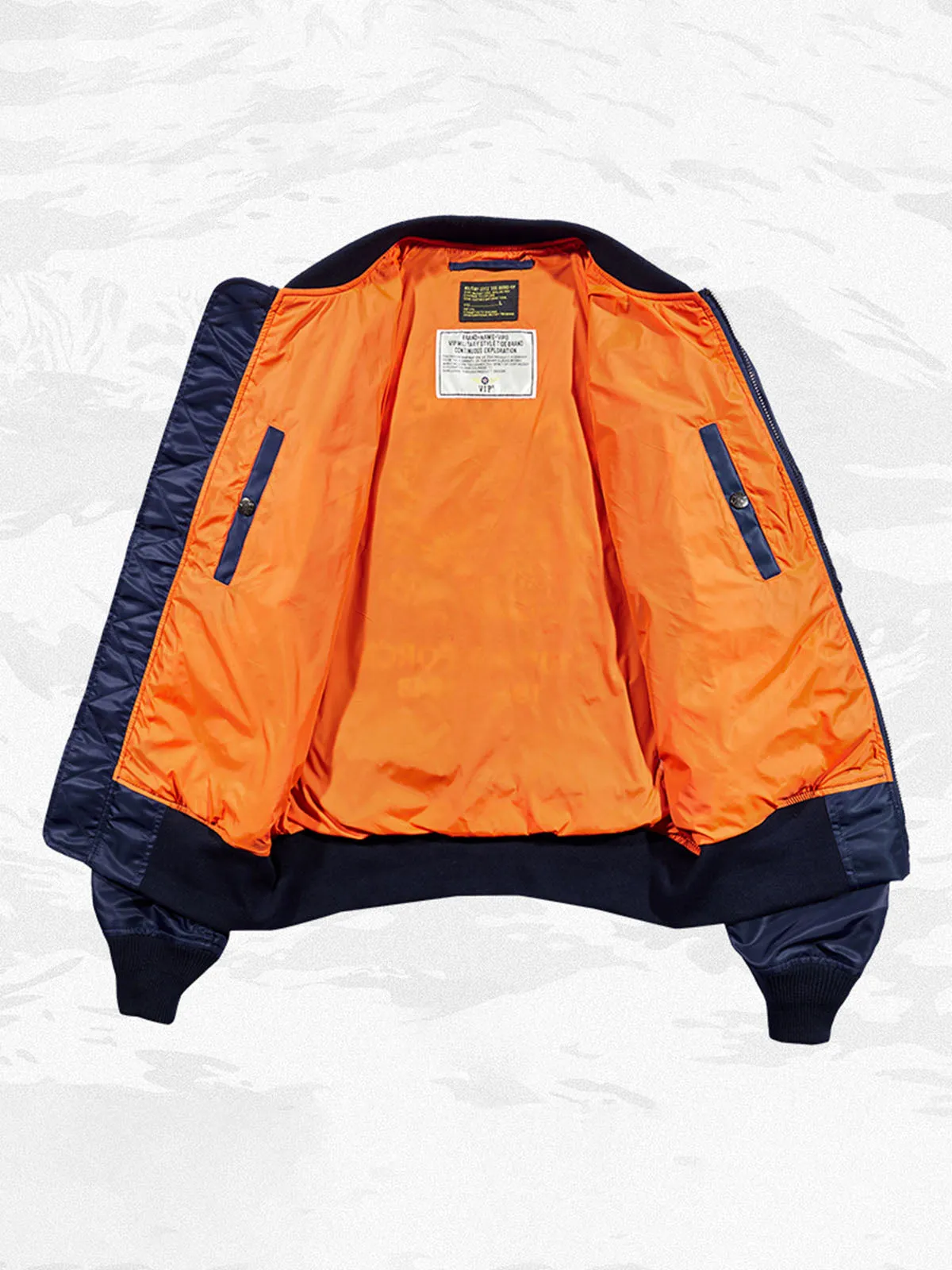 MA-1 Flight Jacket with Flying Tigers Embroidery – Vintage Bomber Jacket