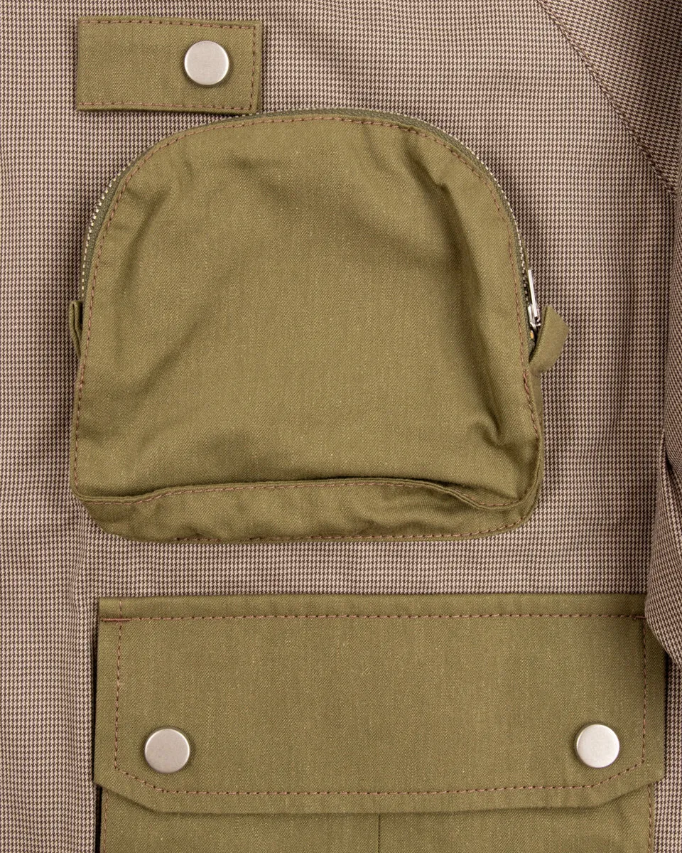 Mechanical Jacket - Brown/Green