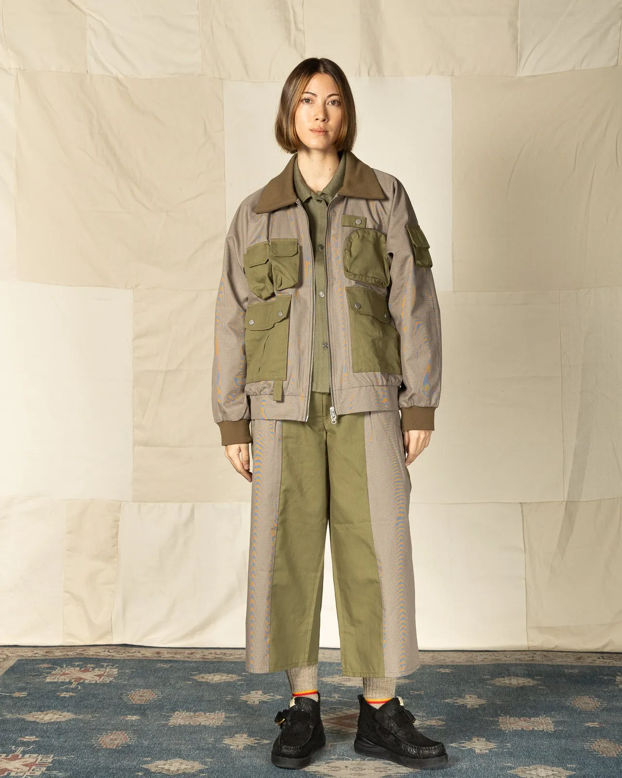Mechanical Jacket - Brown/Green