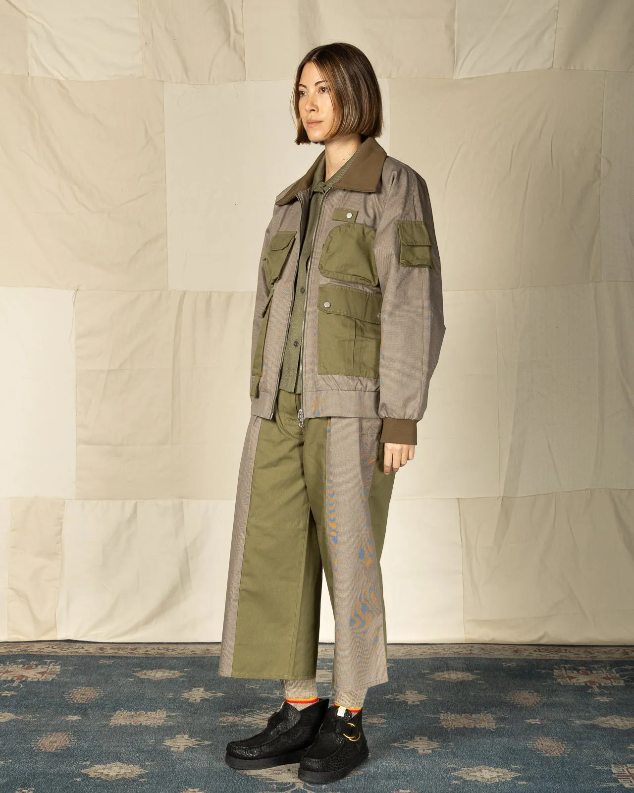 Mechanical Jacket - Brown/Green