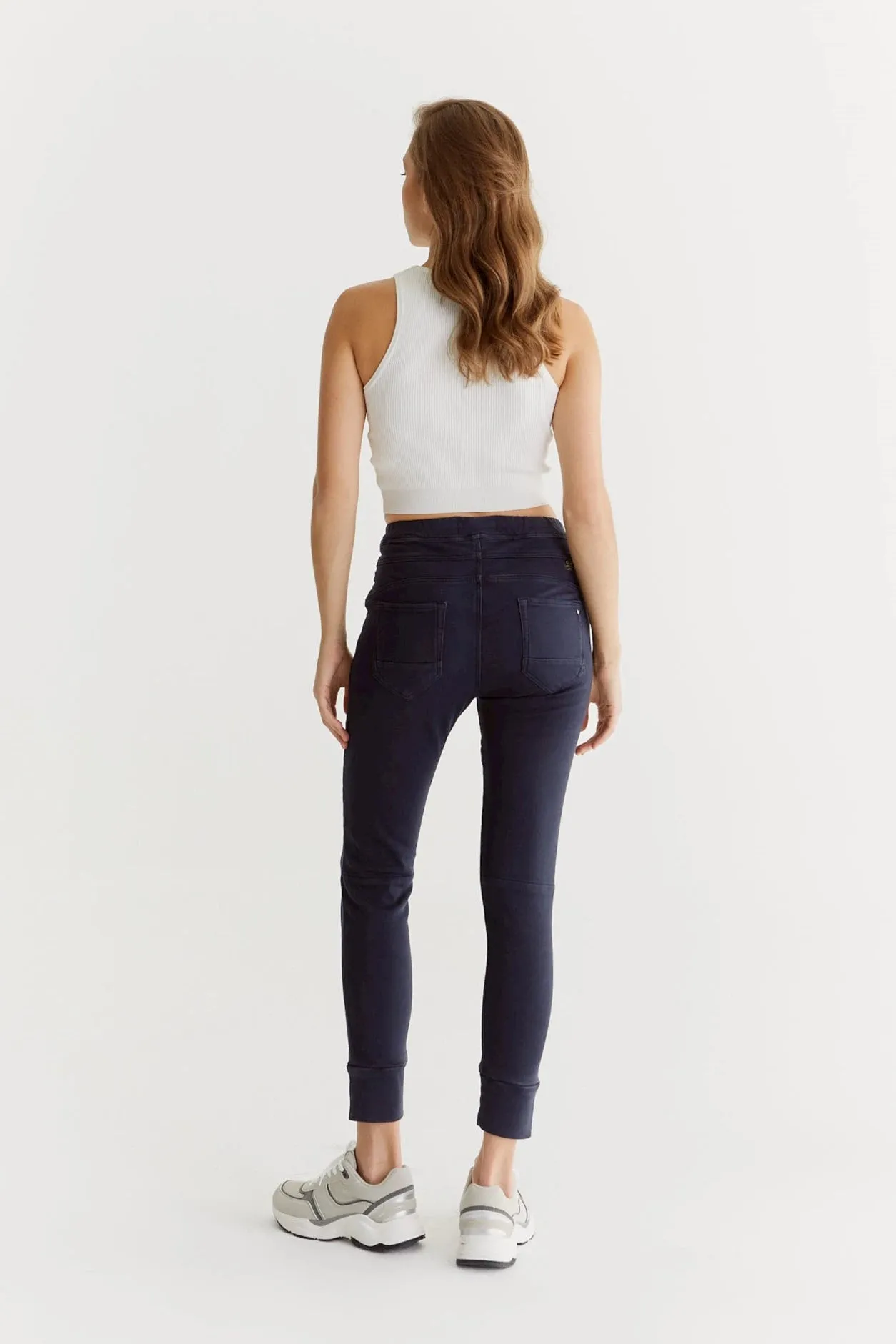 Mila - Slim Jogger Pant - Navy - L02 - 29" Inseam