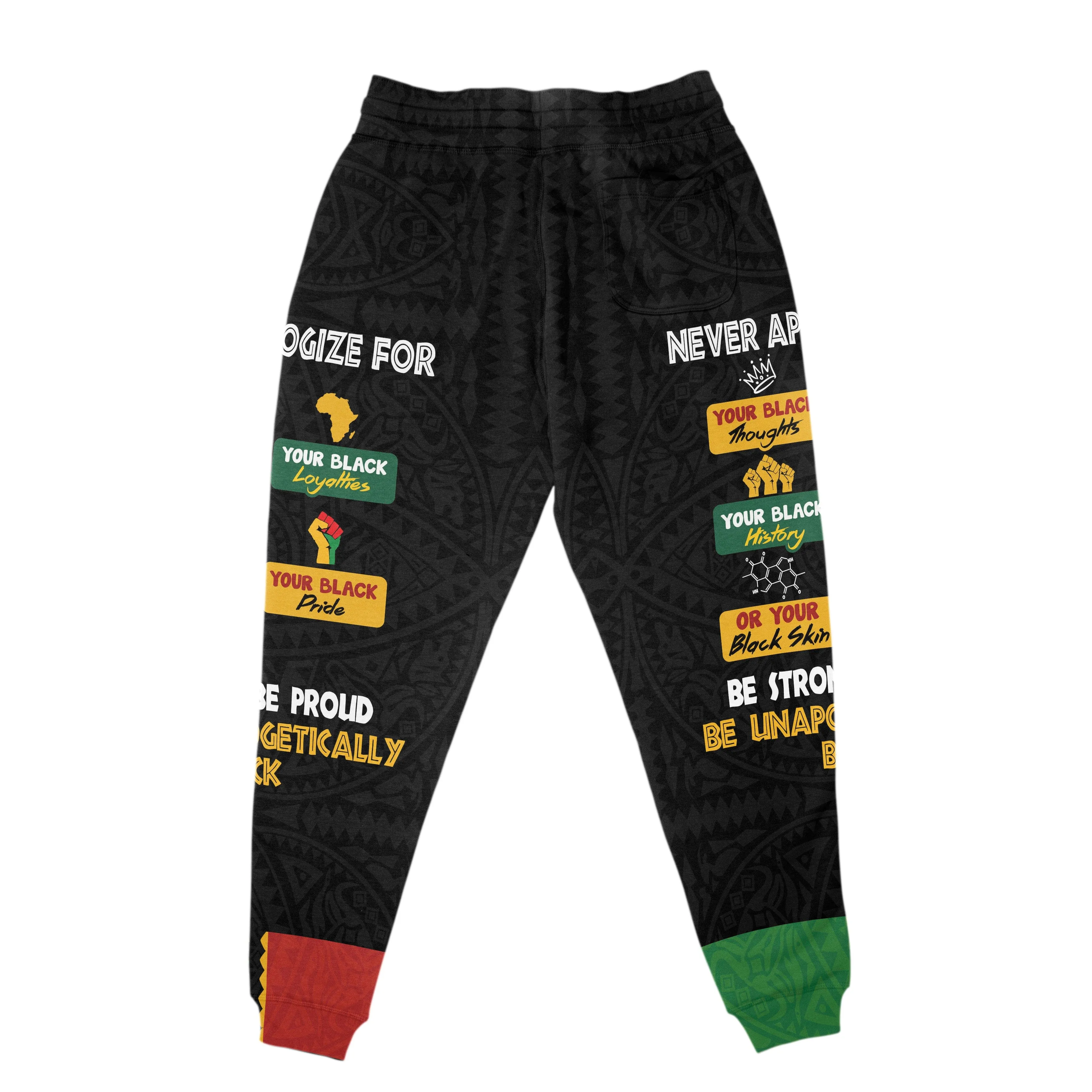 Never Apologize For Your Pride All-over Hoodie And Joggers Set