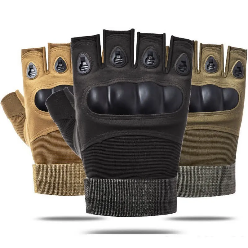 Non-Slip Half Finger Hands Protector Tactical Gloves