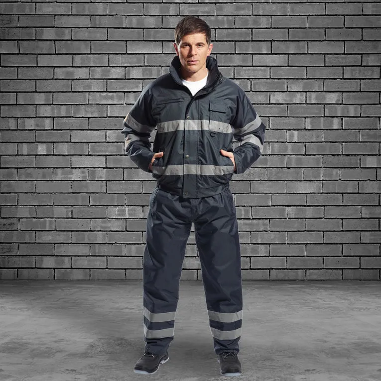 PORTWEST® Iona lite Reflective Waterproof Bomber Jacket - US434